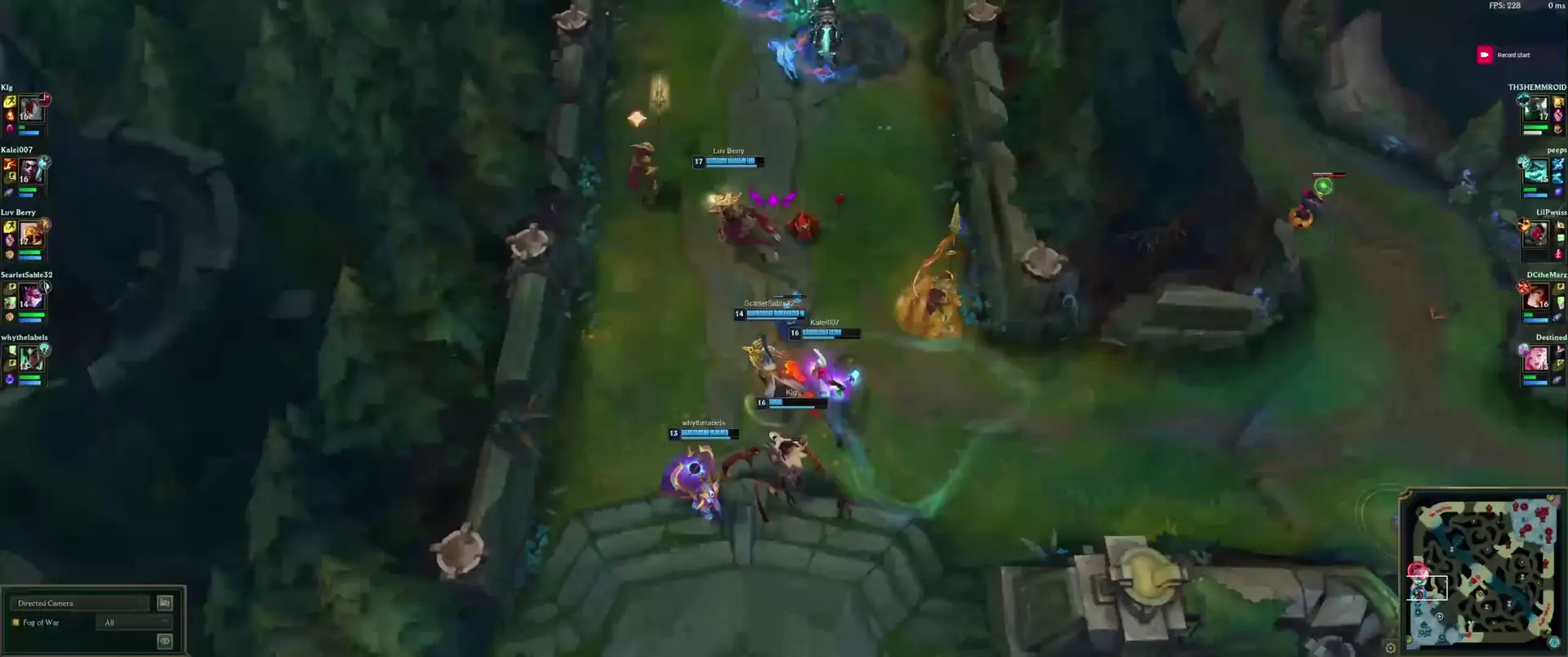 Hitting a max range, 4 man Beat Drop to help secure the game. 