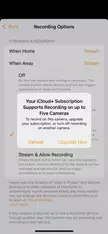 HKSV Help - Can’t switch to recording. 