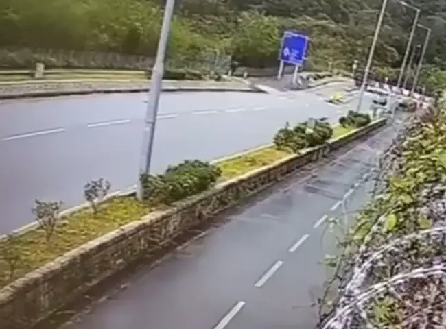 HMFT after I lose control of the car and fly off the neutral ground into a pole
