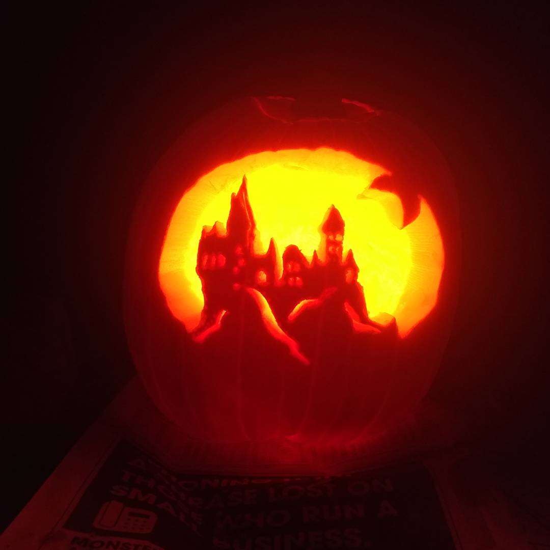 Hogwarts Pumpkin Scrolller