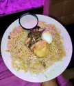 Home cooked Lamb Biriyani as dinner 