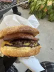 Homemade burger
