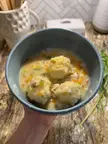 Homemade chicken and dumplings 