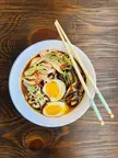 Homemade chicken ramen