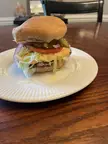 Homemade double venison  smash