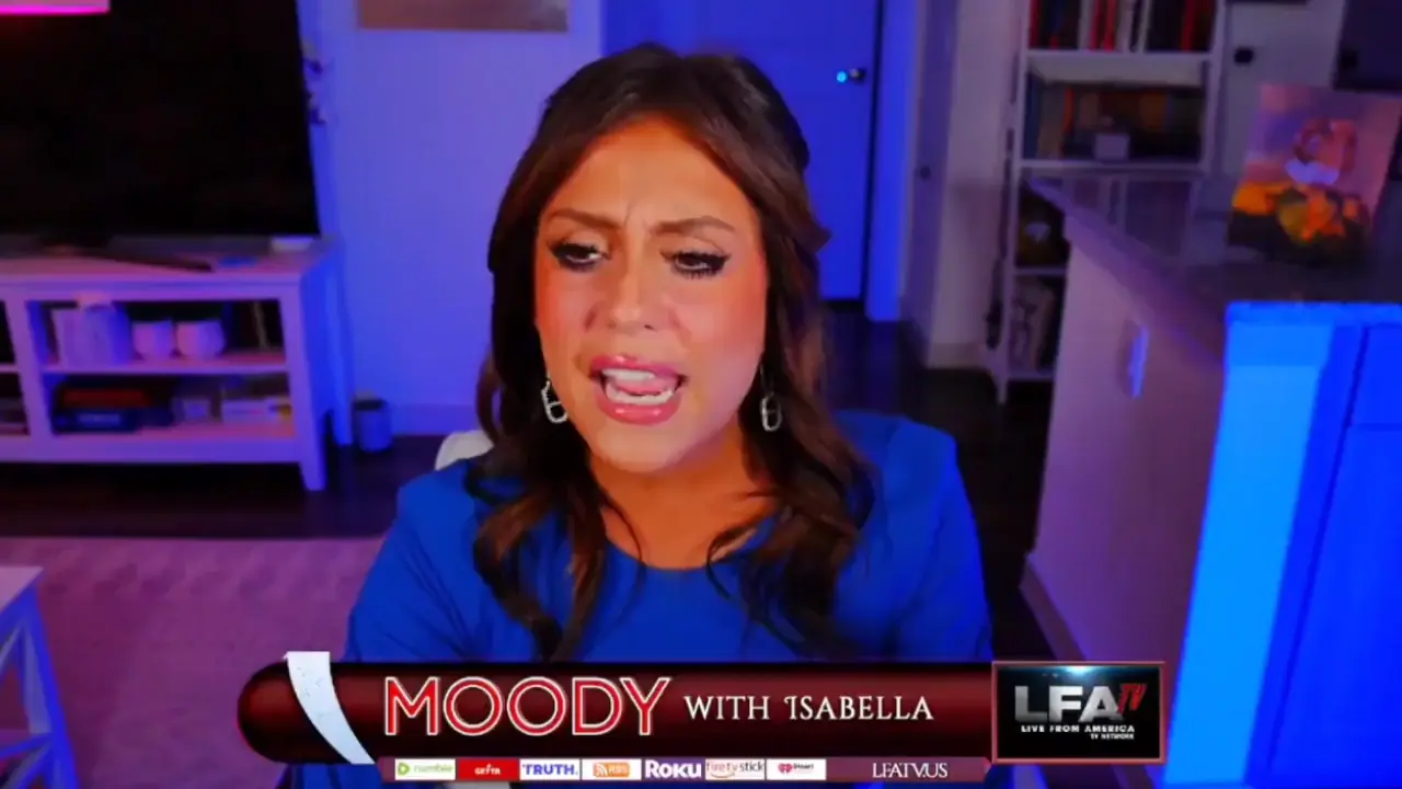 Homophobic MAGA dumbfuck Isabella Riley Moody is the new "Outspoken Ambassador" for the Log Cabin Republicans. Here she is, saying "our society literally puts fa**ots on a pedestal. I wish we were a homophobic society, and that's the goddamn truth!"