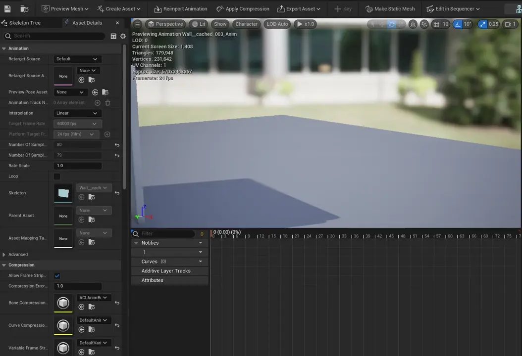 Houdini to Unreal Engine - I remove some primitives after certain frame ...