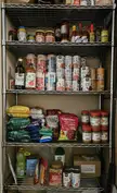 How can I better organize my wire shelf pantry? Looking for sub-shelves, drawers, dividers, anything that can help take advantage of as much vertical space as possible