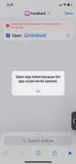 How do I get my Feedback app to work properly again?