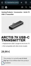 How to get an Arctis 7x dongle? 