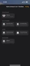 Hue devices no answer in homekit