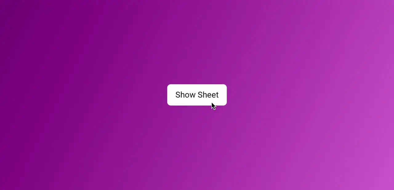 I built a fully customizable Bottom Sheet for Jetpack Compose
