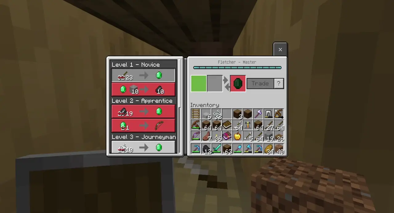 I cant stack some blocks to 64 