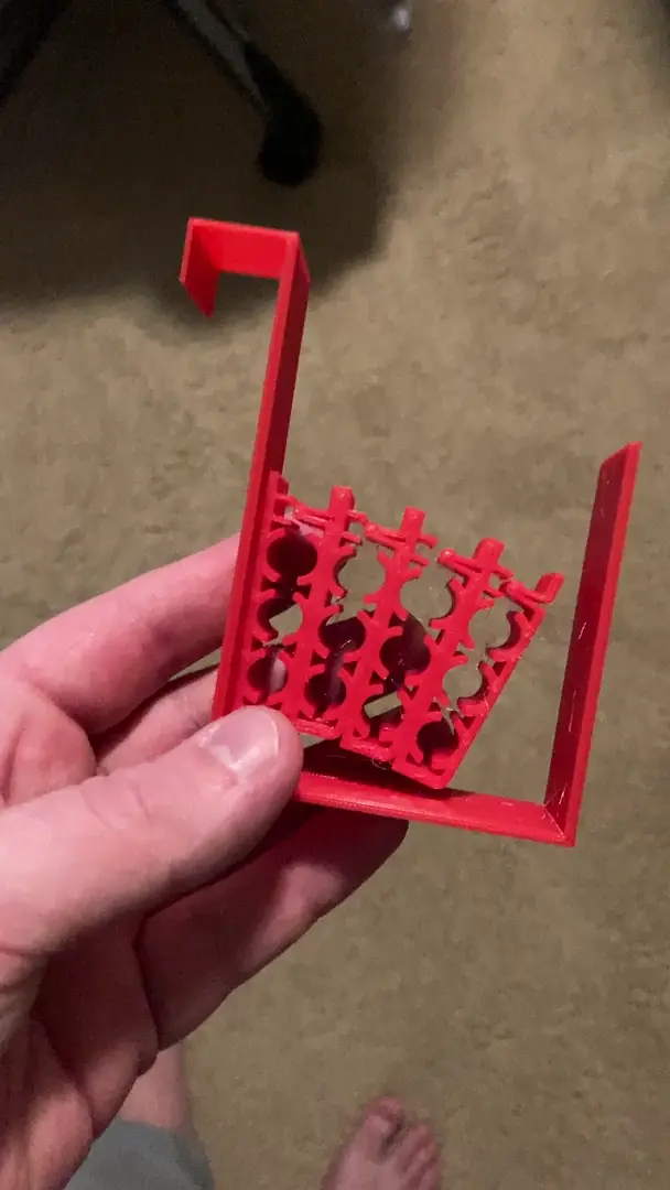 I designed a 3D printed J channel with cable clamps attached. Can’t wait to install it on my desk.