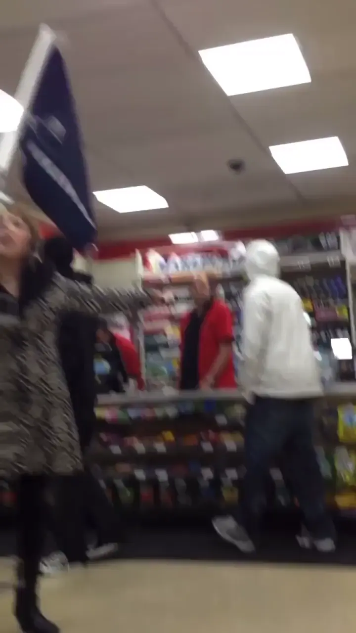 I double motherfucking dare you to fucking call the cops.