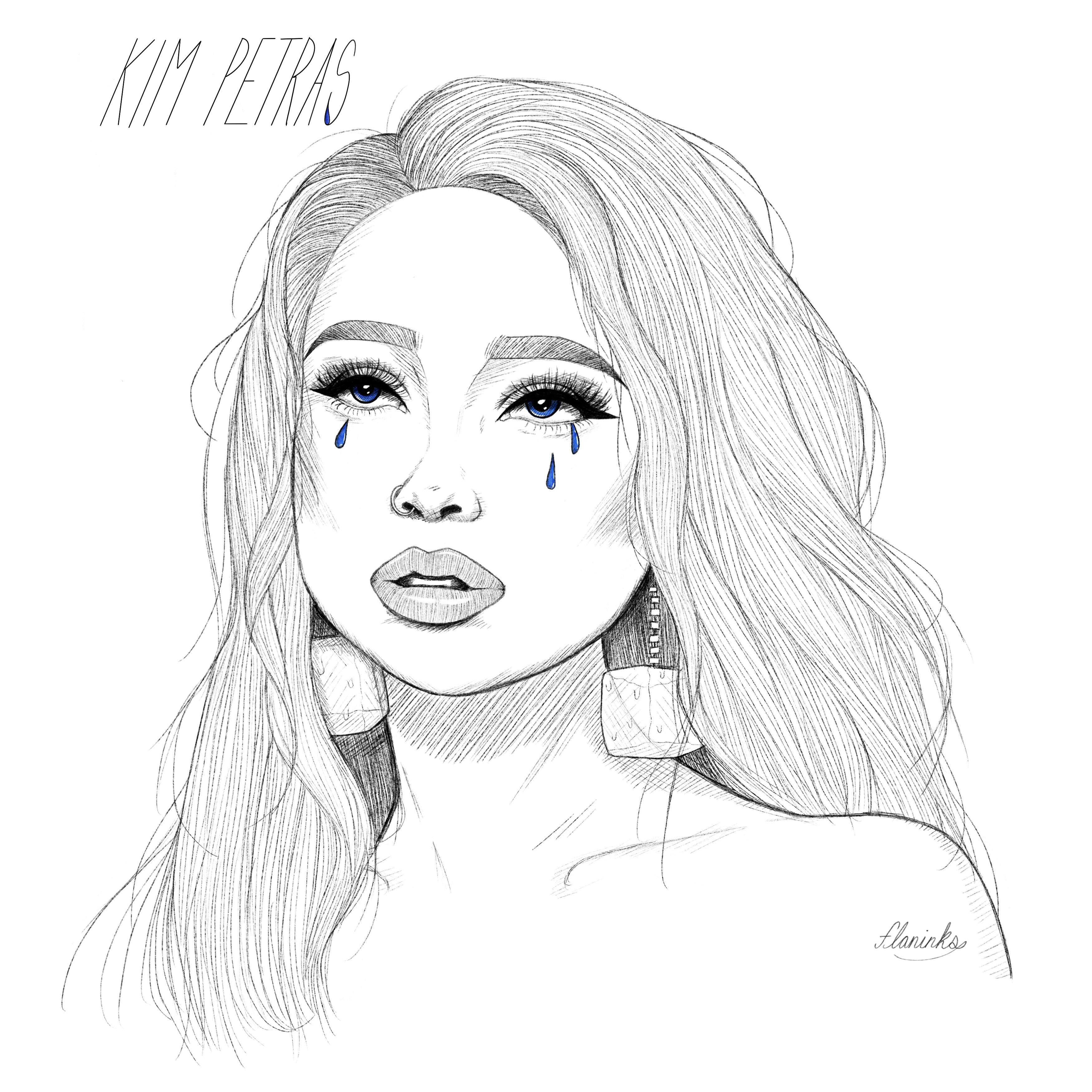 I drew Kim Petras | Scrolller