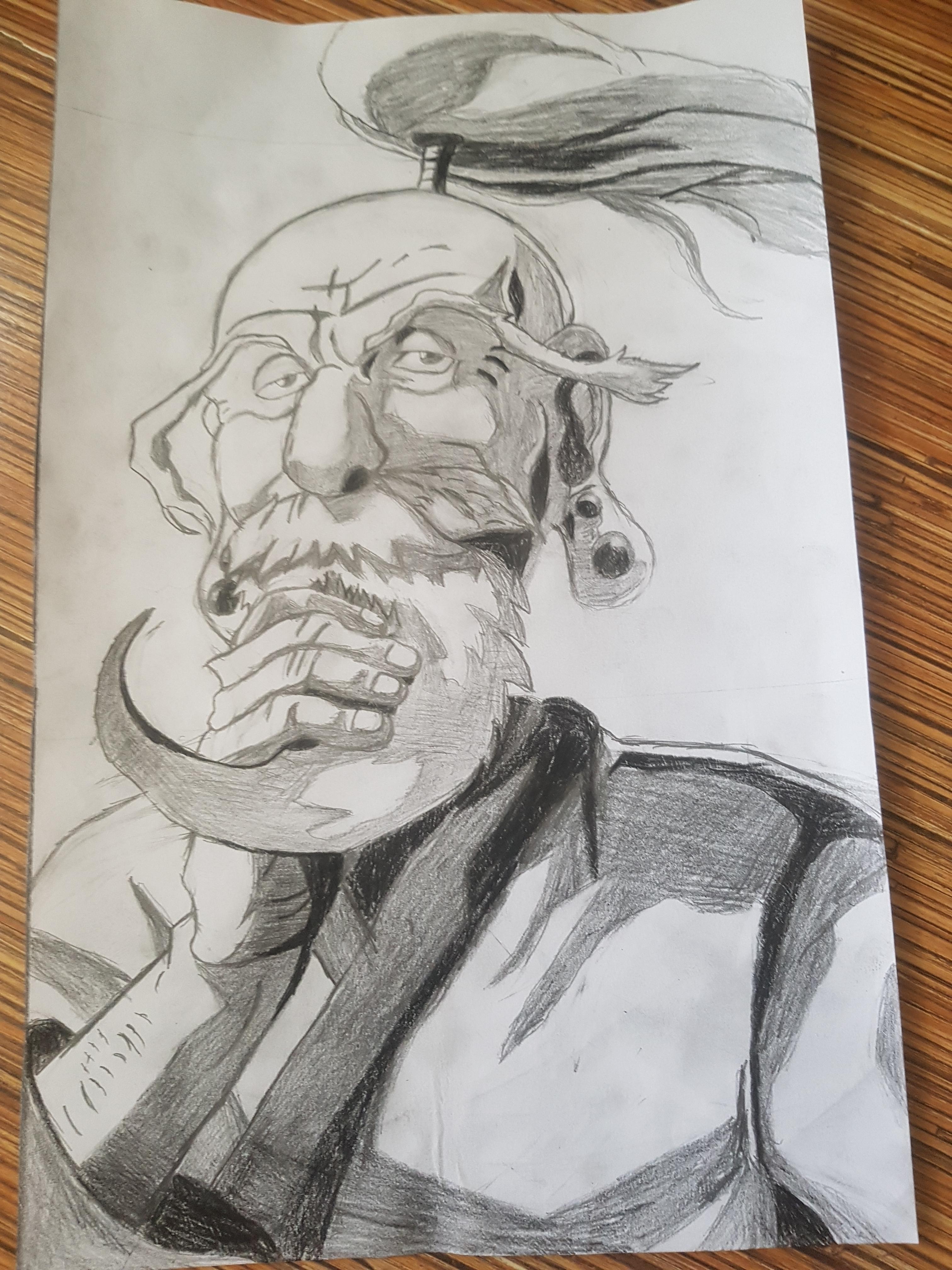 I Drew Netero Hope You Like It This Is My First Post So Plz Take It Easy On Me Scrolller