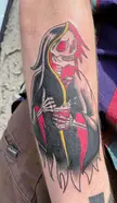I got a death cup tattoo