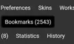 I have 2543 bookmarks 
