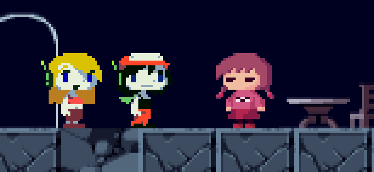 I Made A Cave Story Sprite For Madotsuki From Yume Nikki Another Legendary Indie Game Scrolller 