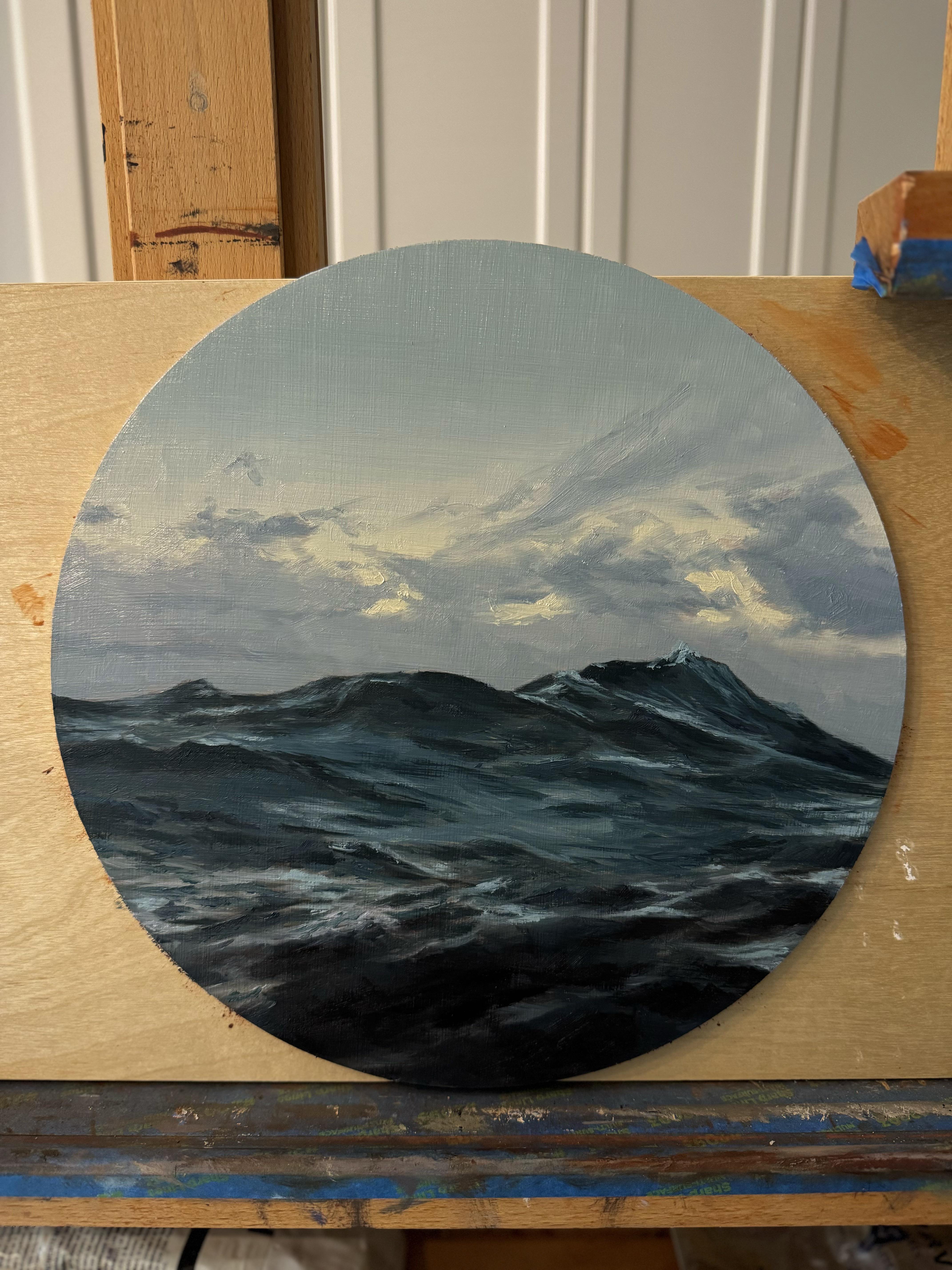 I painted a big wave