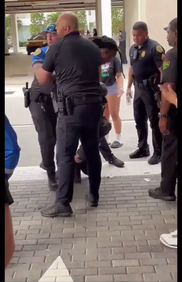 I think someone got arrested?