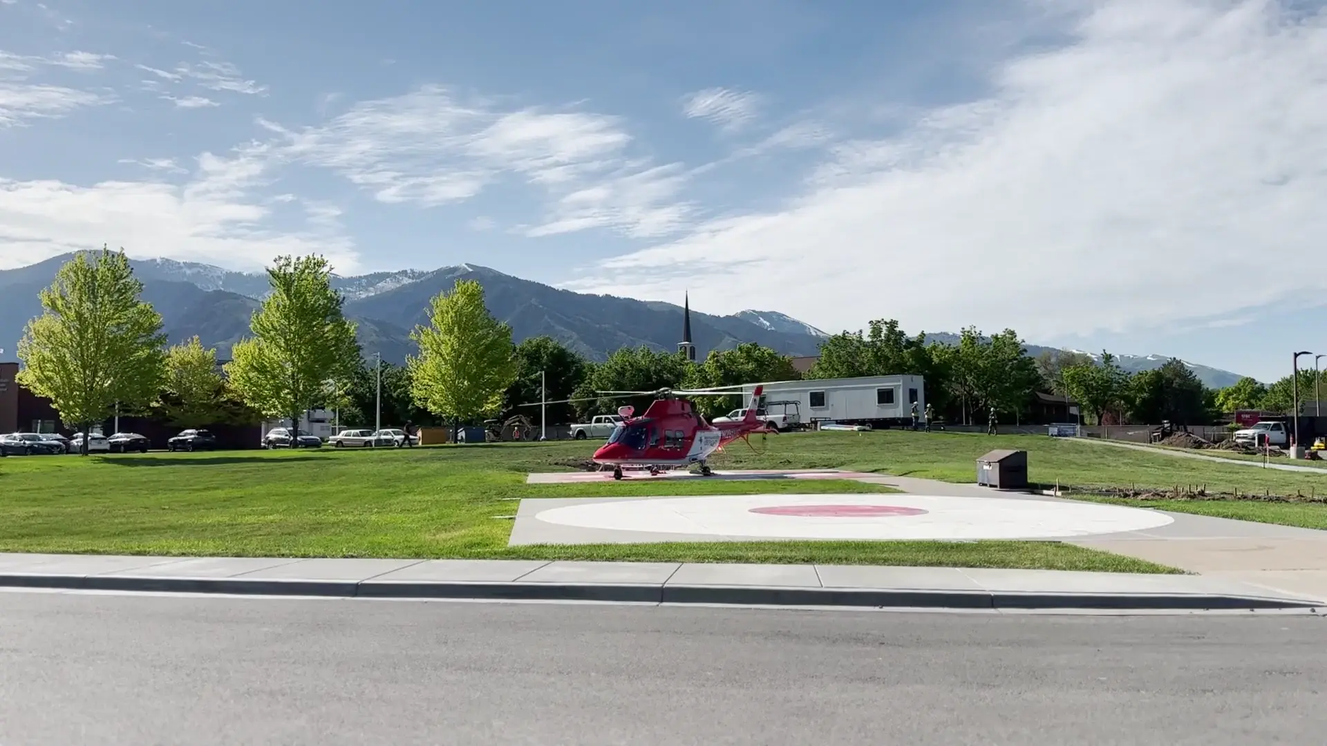 I woke up to my wife seizing. She was taken to Logan Regional and then they took her on a helicopter to Ogden. She’s fine now but it was a scary day. 