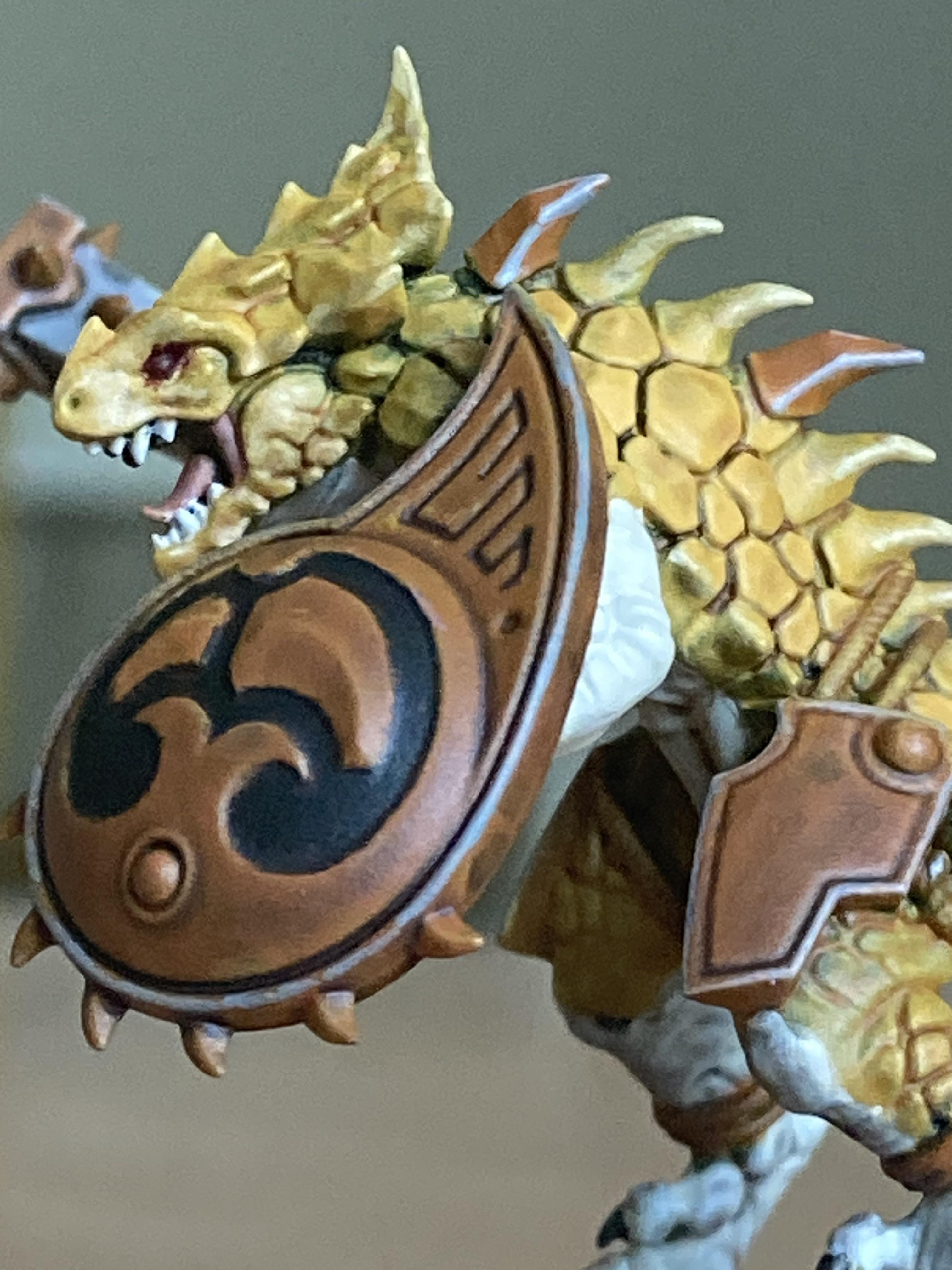 My take on the Saurus free mini of the month. Second paint project ...