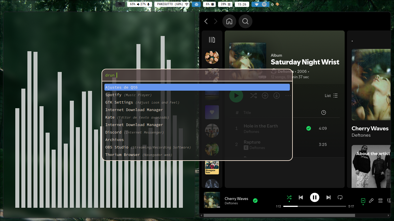 [HYPRLAND] this is my hyprland desktop ;) with no dotfiles | Scrolller