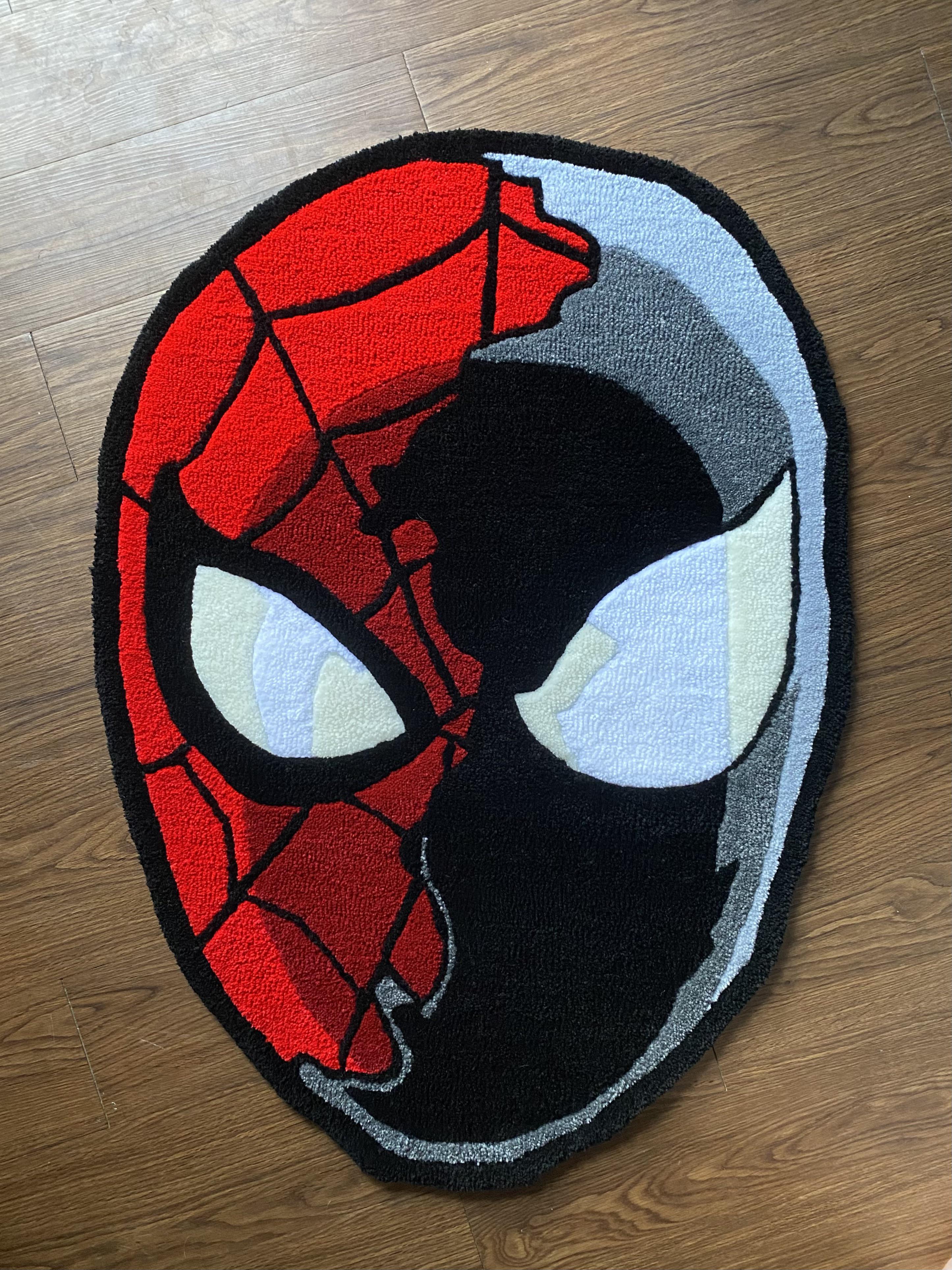 Made this Spider-Man RUG and thought I’d share it here! :) | Scrolller