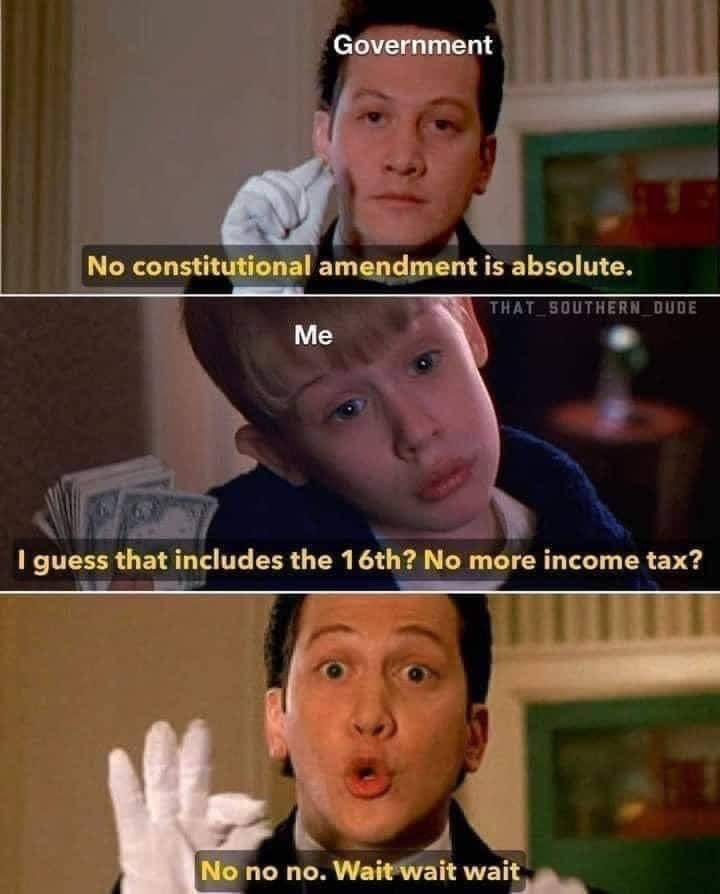 If one amendment is "problematic", then all amendments are "problematic".