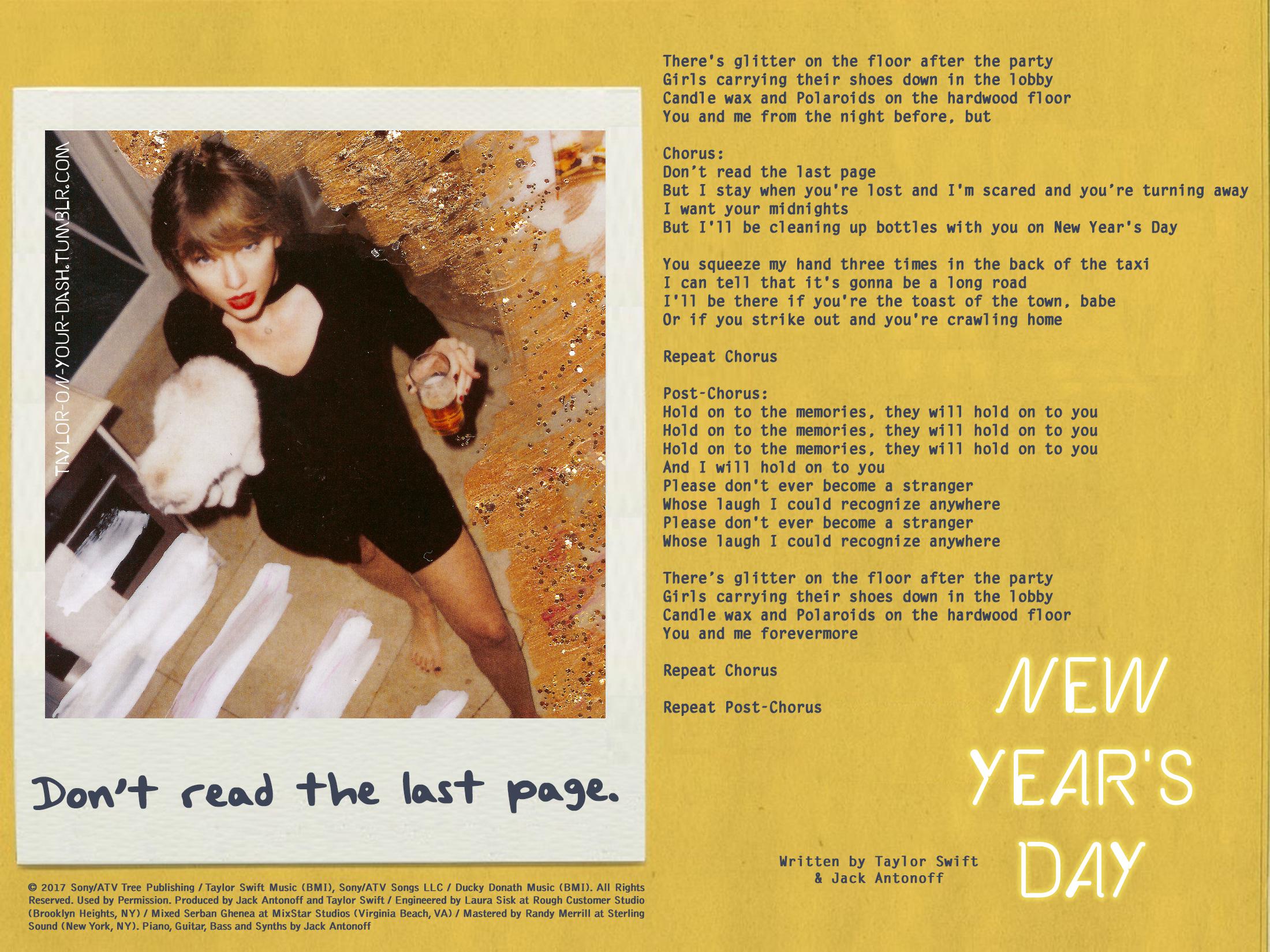 Taylor Swift black and white portrait next to lyrics from the song Delicate