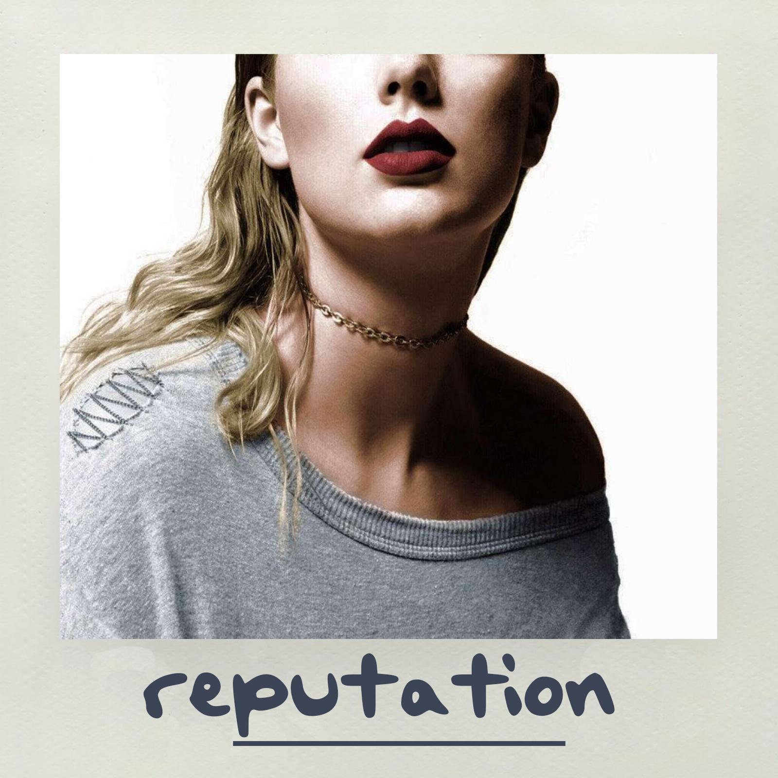 Taylor Swift black and white portrait next to lyrics from the song Delicate