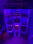 Implemented the Essential light strips on my cube organizer today