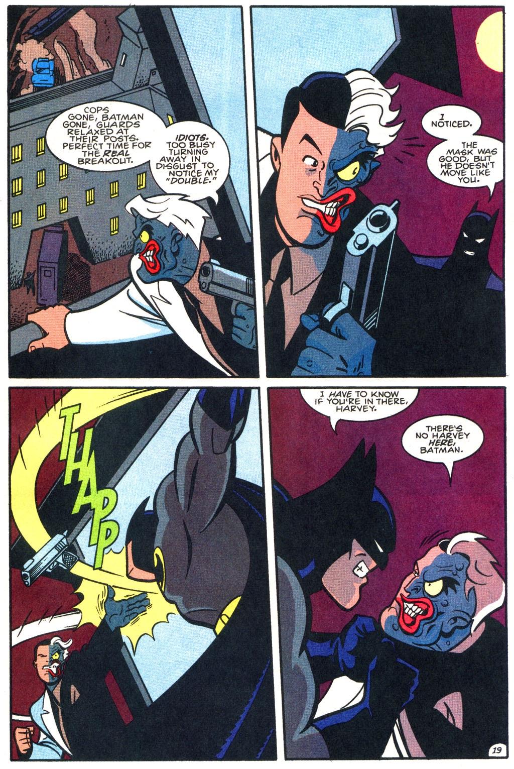 My Batman actually tried & successfully saved most of his rogues - [the ...