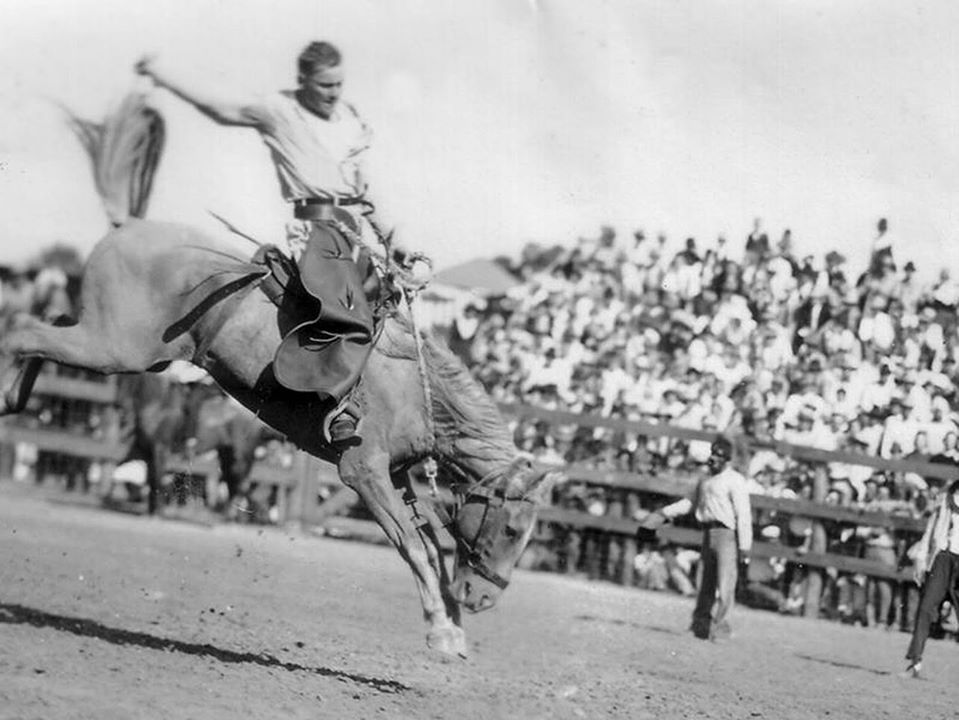 Inmate At The Huntsville Texas Prison Rodeo Circa 1940 Scrolller