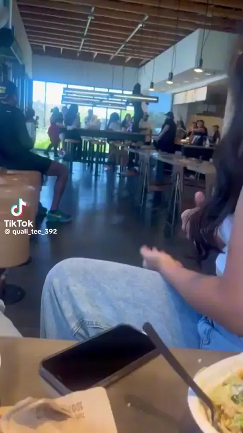Insane chipotle freakout!