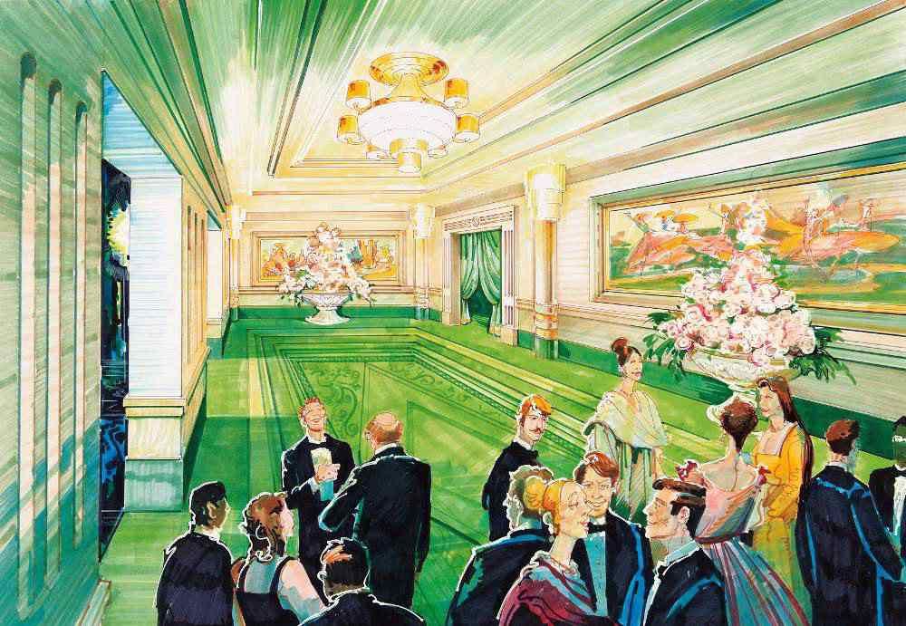 Inside Hungary Theatre by Claudio Mazzoli
