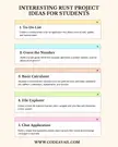 Interesting Rust Project Ideas For Students