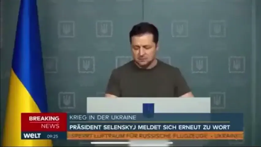 Interpreter breaks down while translating Zelensky’s speech.