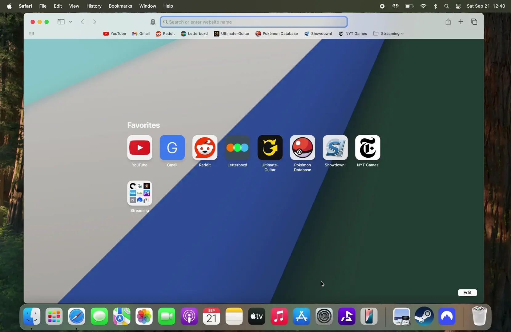 Is there a way to default an app/apps (specifically safari) to open in the "fill" window size?