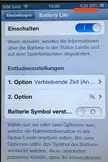 Is there any tweak for iOS 15 rootless that shows the remaining battery life time in the status bar like Battery Life on iOS6?