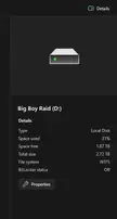 Is this details pane for Drive information a new feature?