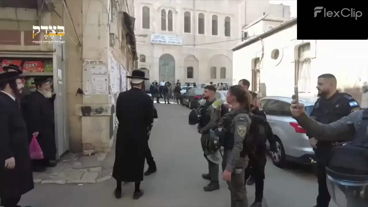 Israeli Police beat up anti-Zionist Jews for supporting Palestinians in Jerusalem