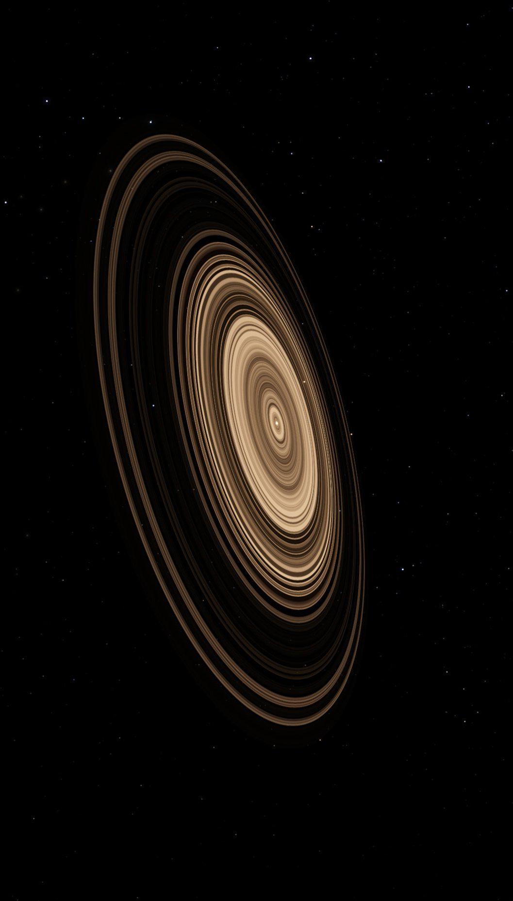 J1407b, the planet with the largest Known ring system.