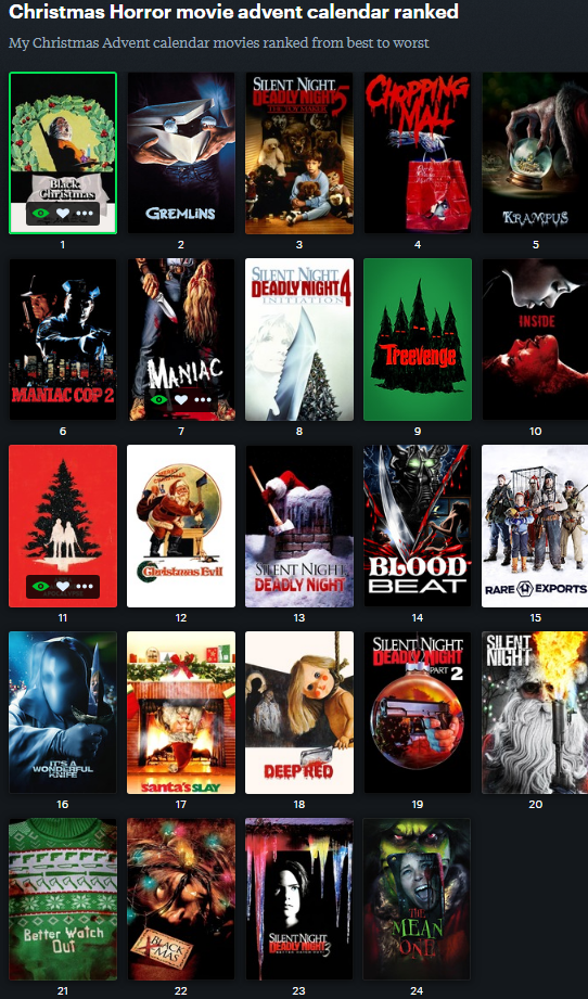 Advent Calendar Christmas Horror Movie