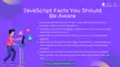 JavaScript Facts You Should Be Aware