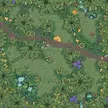Jungle path mushroom encounter map