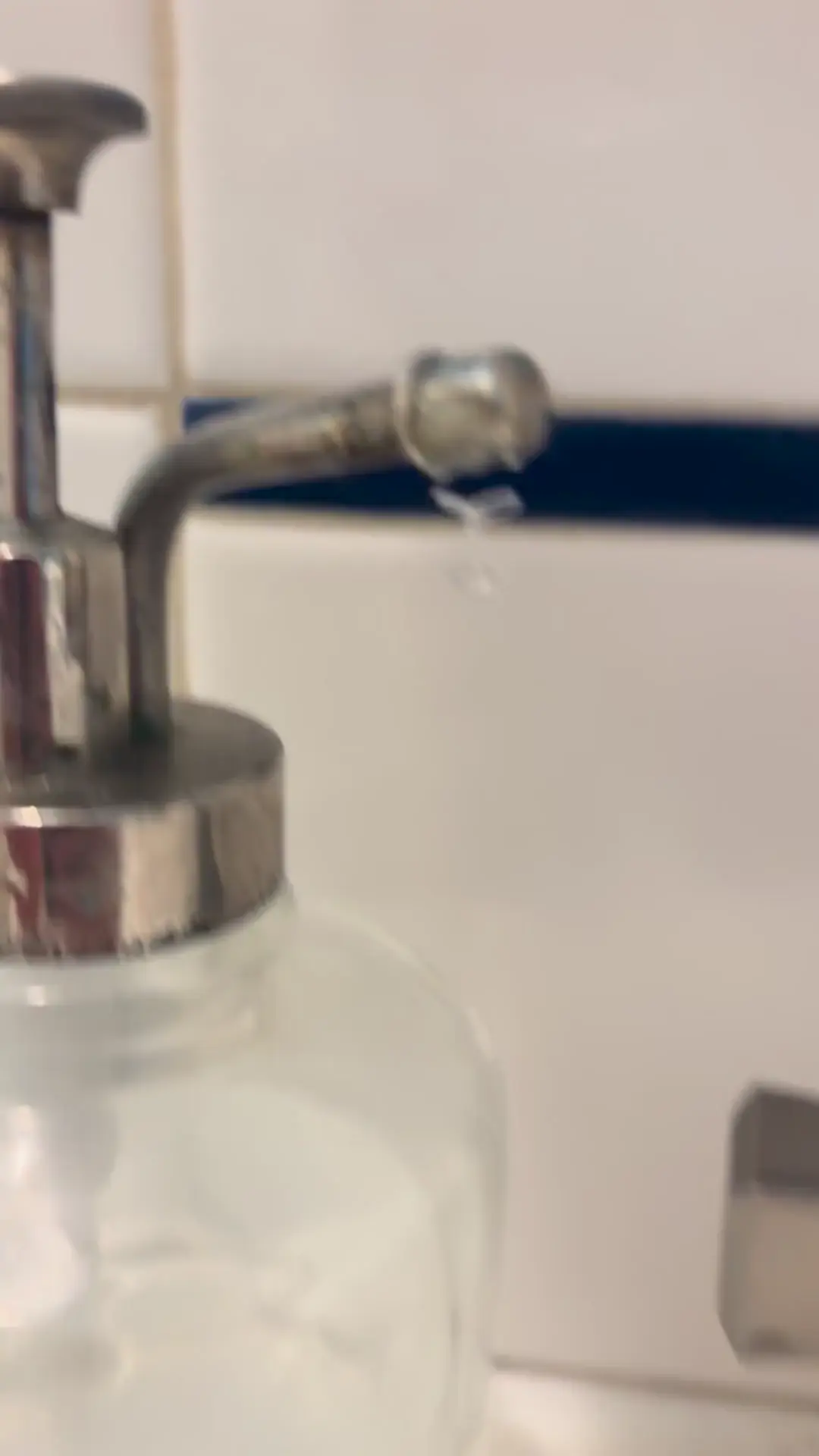 Just brushing my teeth when…
