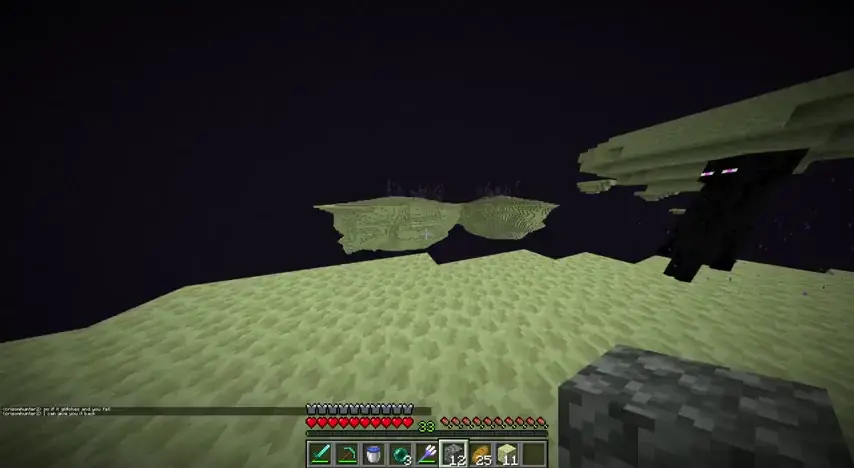 Just casually playing Minecraft